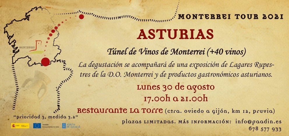 Túnel do viño, esta fin de semana en Asturias.