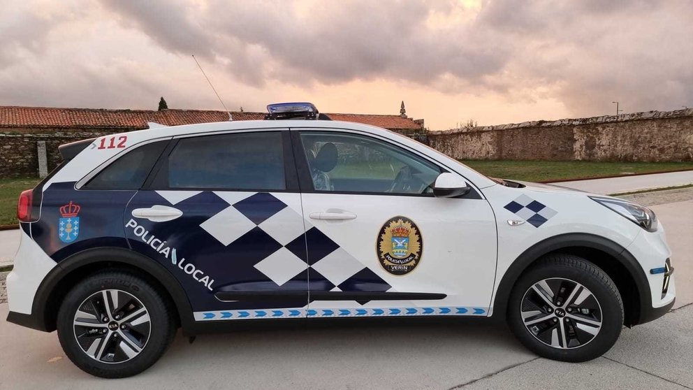 Un dos novos vehículos que estreará a Policía Local de Verín.