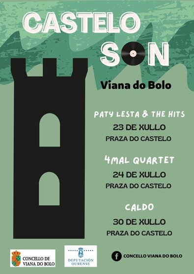 Cartel do Castelo Son de Viana.