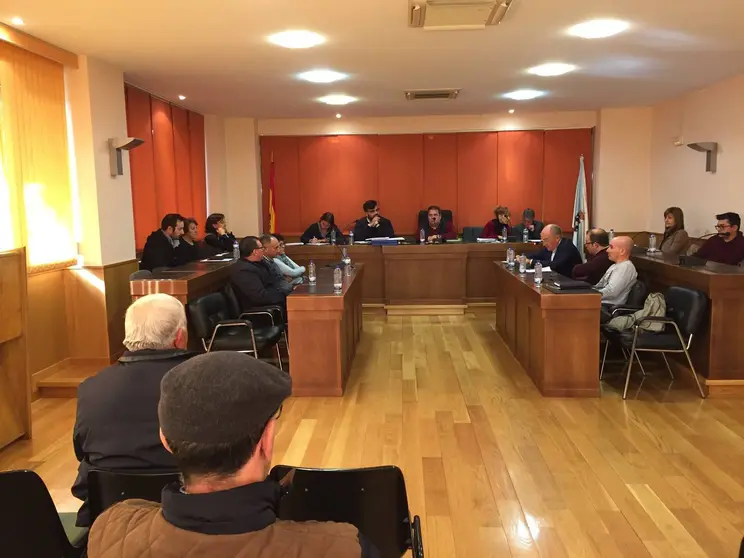Pleno ordinario del pasado 31 de octubre en el que se aprobaron los presupuestos de 2018.