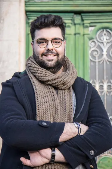 O teniente de alcalde de Ver&iacute;n e candidato polo BNG, Diego Lourenzo Moura.