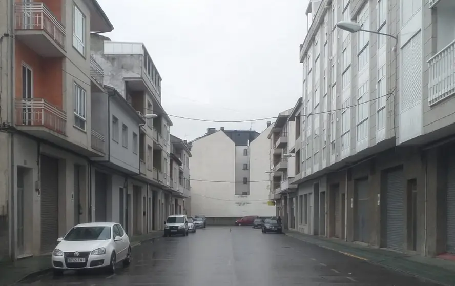 El hombre eligi&oacute; el altillo de su vivienda, en la calle San Gregorio, para quitarse la vida. | FOTO: Xos&eacute; Lois Colmenero.