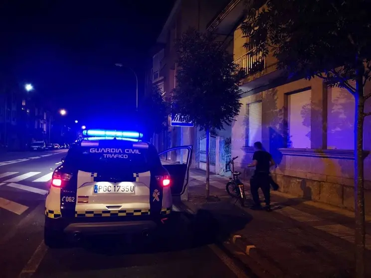 El var&oacute;n, de 29 a&ntilde;os, en la imagen facilitada por la Guardia Civil, fue sancionado con 1.000 euros.