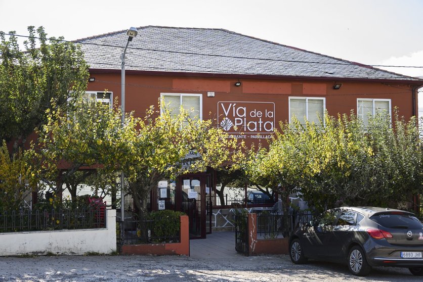 Restaurante Vía de la Plata, en O Pereiro (A Mezquita). | FOTO:  Noelia Caseiro.