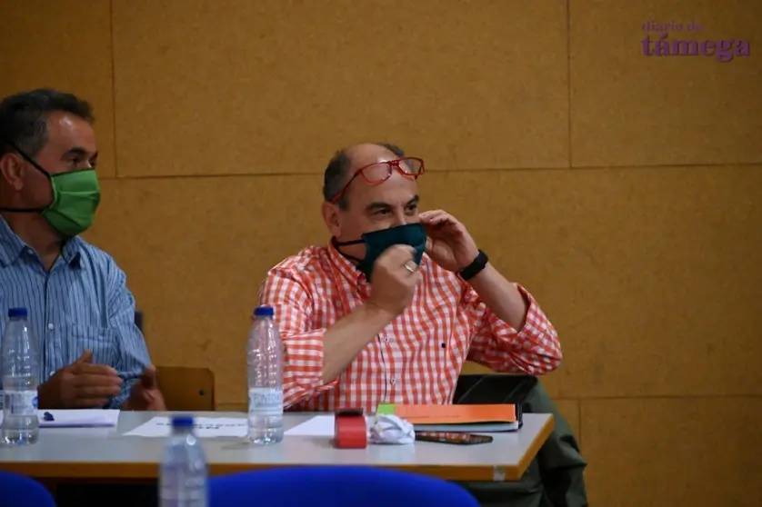 Abelardo Carballo, na moci&oacute;n de censura do 1 de setembro. | FOTO: Noelia Caseiro.