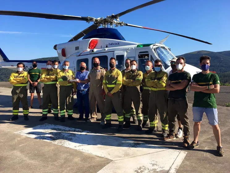 A BRIF de Laza recibe o Batelumes de Ouro 2020.