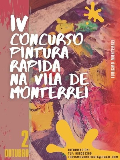 Concurso internacional de pintura rápida de Monterrei.