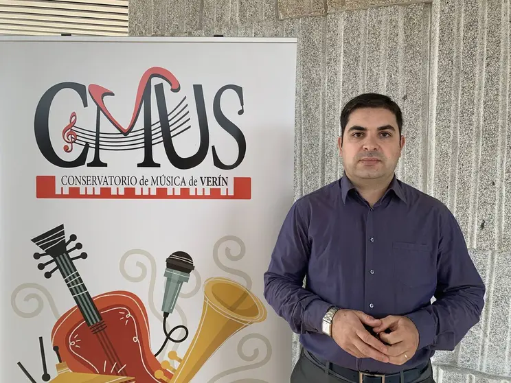 Miguel &Aacute;ngel Guerra, novo director do Conservatorio de M&uacute;sica de Ver&iacute;n.