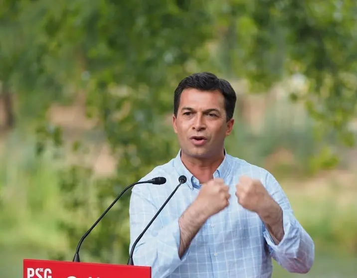 O secretario xeral do PSdeG, Gonzalo Caballero.
