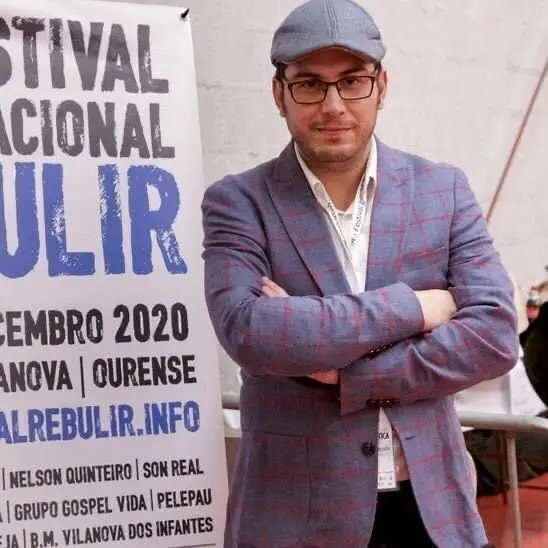 O ourens&aacute;n Alexandre Sotelino, recentemente nomeado como mellor docente universitario de Espa&ntilde;a.