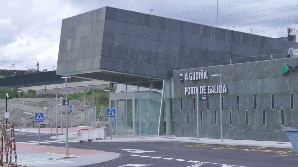 Estación de A Gudiña-Porta de Galicia. | FOTO: Iván Iglesias