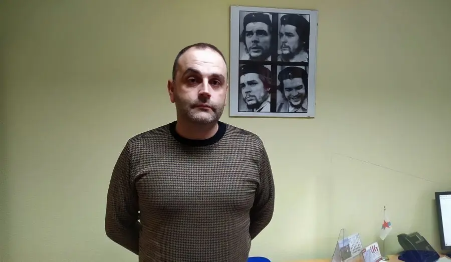 &Oacute;scar N&uacute;nhez, secretario Uni&oacute;n Local CIG Ver&iacute;n A Limia.