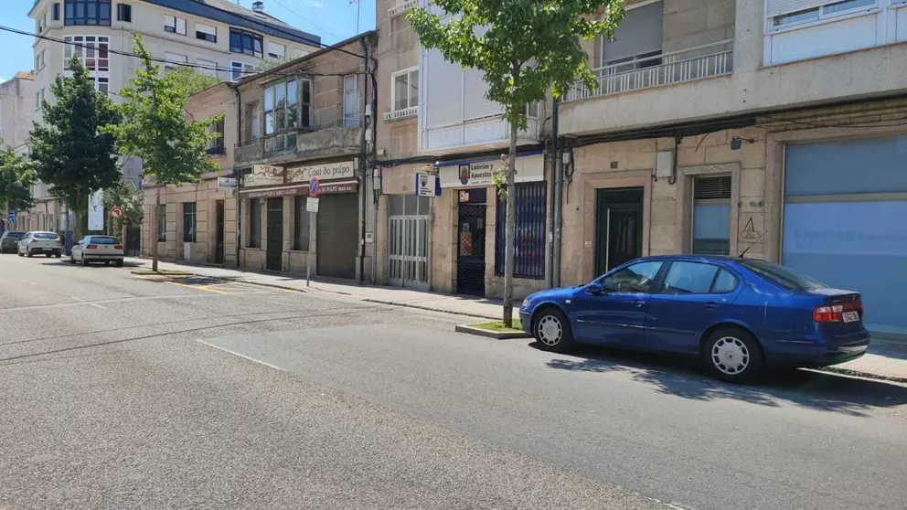 Los hechos tuvieron lugar en la avenida de Portugal a la altura del n&uacute;mero 22. | FOTO: Xos&eacute; Lois Colmenero.
