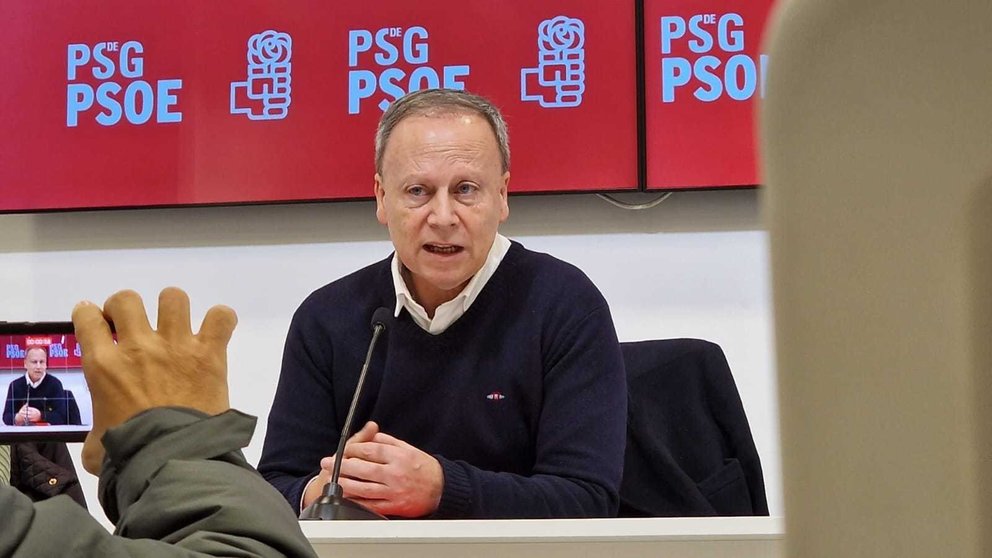 Rafael Rodríguez Villarino, portavoz provincial do 
PSdeG PSOE de Ourense.