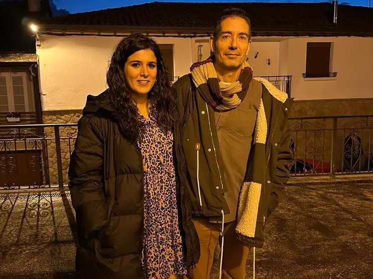 Fran Guede e Nerea Costa