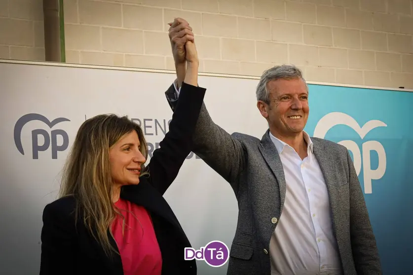 Lara Da Silva e Alfonso Rueda. | FOTO: Anabel G. Sim&oacute;n.