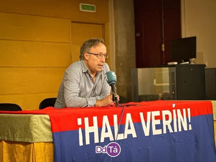 Juan Carlos Francisco seguir&aacute; un a&ntilde;o m&aacute;s como m&aacute;ximo responsable del Ver&iacute;n C. F. | FOTO: Anabel Garc&iacute;a Sim&oacute;n.