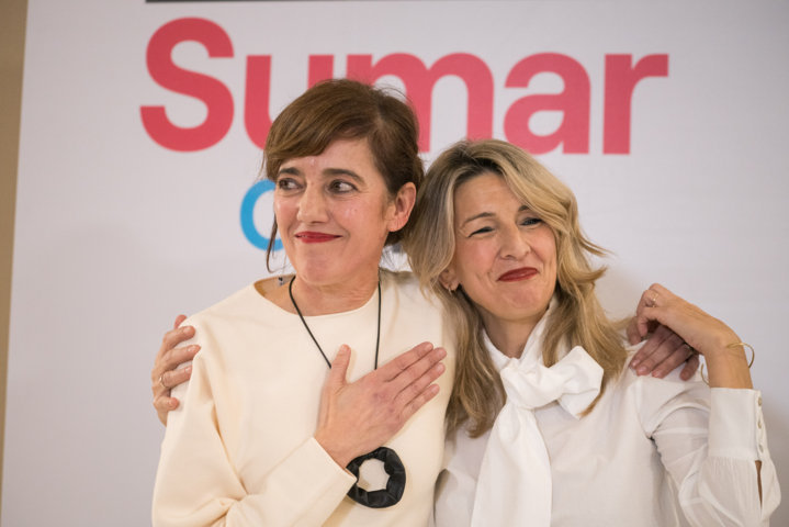 Marta Lois e Yolanda Díaz Sumar Galicia