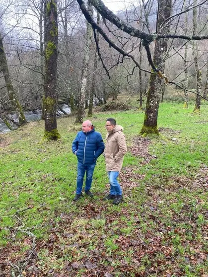 Jos&eacute; Ram&oacute;n Barreal y Jos&eacute; Gonz&aacute;lez - visita Laza Plan Estrat&eacute;xico Casti&ntilde;eiros 202401