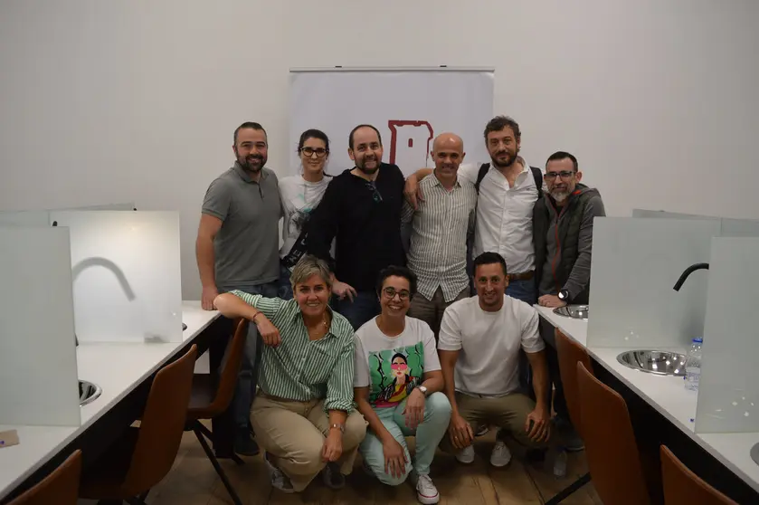 Integrantes del panel de la Cata de Calificaci&oacute;n de la cosecha 2023 de la D.O. Monterrei.