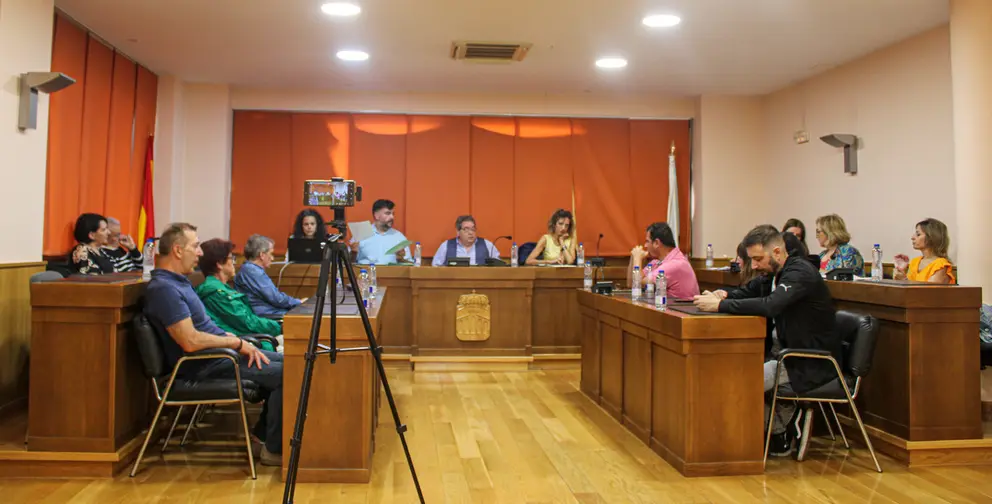 Pleno extraordinario en el Concello de Ver&iacute;n, este mi&eacute;rcoles 10 de julio de 2024.