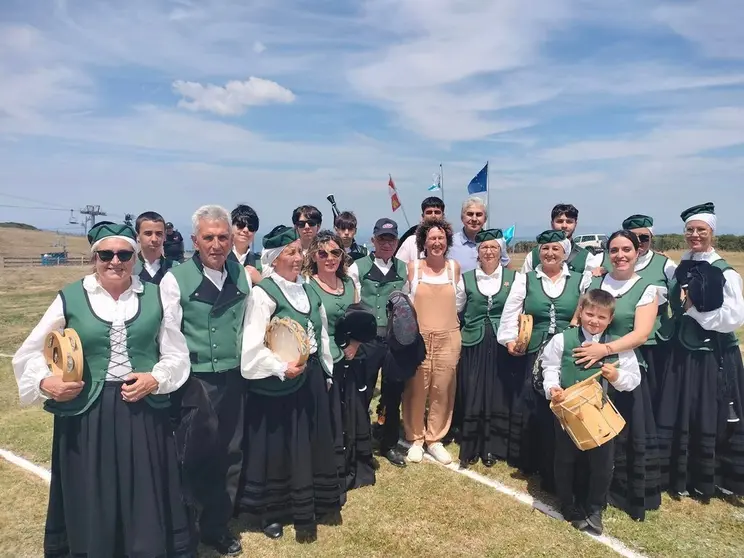 20240728 Banda de Gaitas de Ri&oacute;s, XV cetame celtib&eacute;rico de bandas de gaitas en Manzaneda, 3 posto