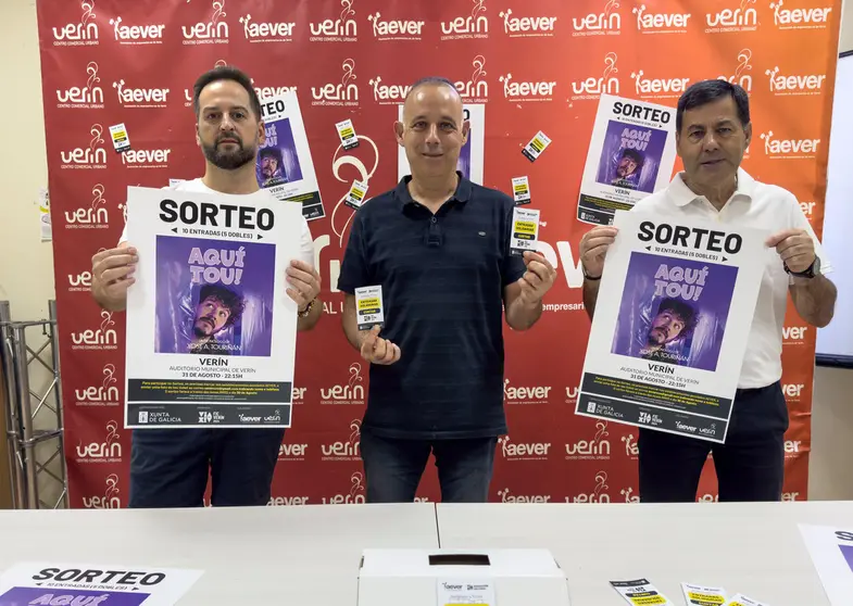 Presentaci&oacute;n del sorteo organizado por Aever y el FIC V&iacute;a XIV.