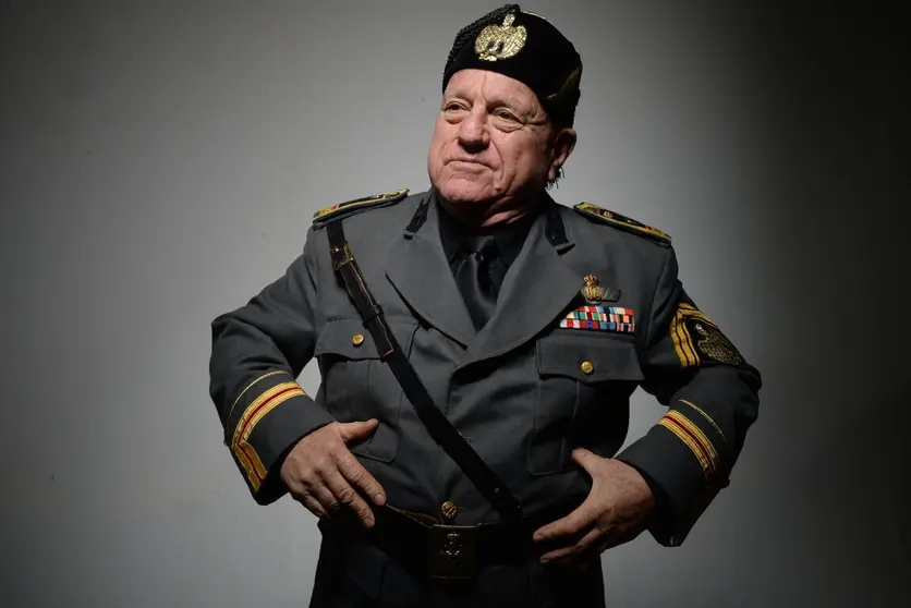 Imagen de Leo Bassi, para su espect&aacute;culo 'Yo Mussolini'.
