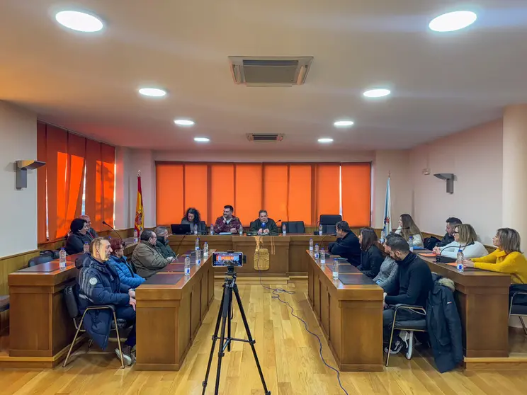 Pleno extraordinario del Concello de Ver&iacute;n. | FOTO: Carlos Montero.