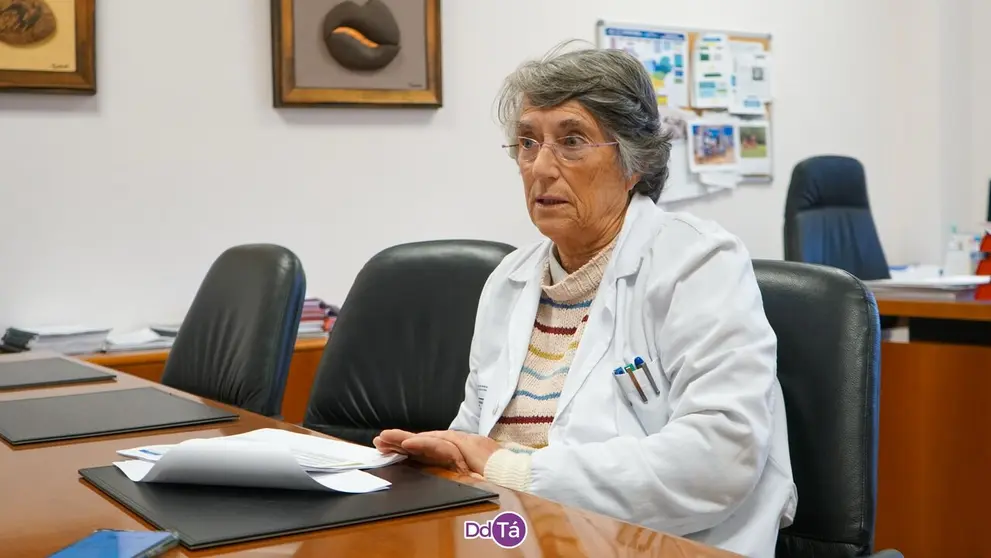 Guillermina Agulla, en una reciente entrevista concedida a este medio. | FOTO: Noelia Caseiro.