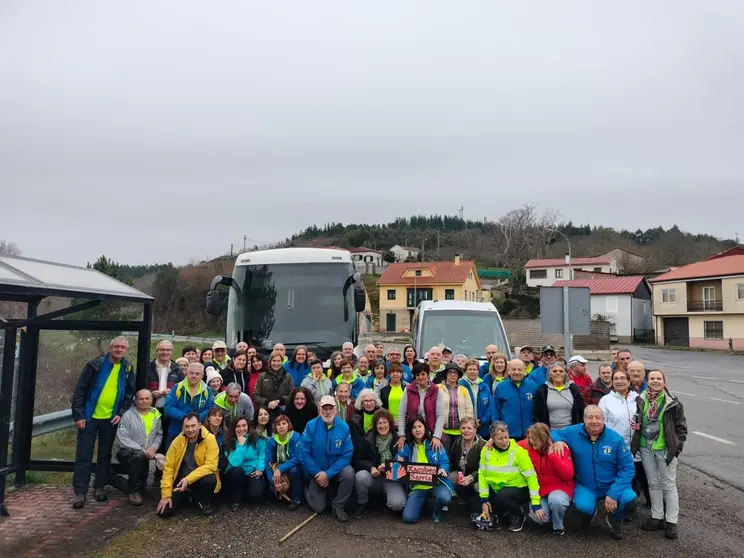 202502 Grupo Xacobeo Sarria fai cami&ntilde;o de santiago en Ri&oacute;s