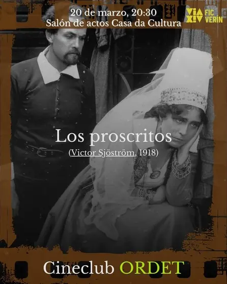 Cartel da primeira proxecci&oacute;n deste novo proxecto.