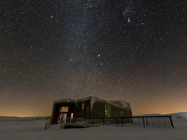 Centro Astron&oacute;mico Trevinca, invierno02