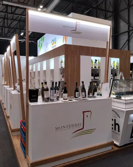 Stand de la D.O. Monterrei en el sal&oacute;n gastron&oacute;mico madrile&ntilde;o.