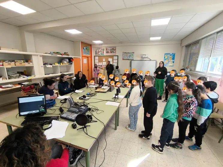 ceip o casti&ntilde;eiro, cole laza, premio podcast cole, Radio na biblio