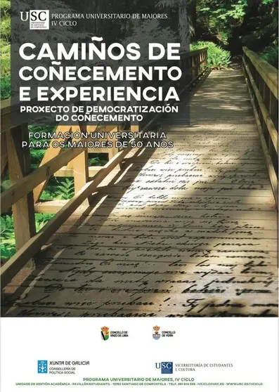 202505 Universidade para maiores USC, sesi&oacute;ns formativas en Xinzo de Limia