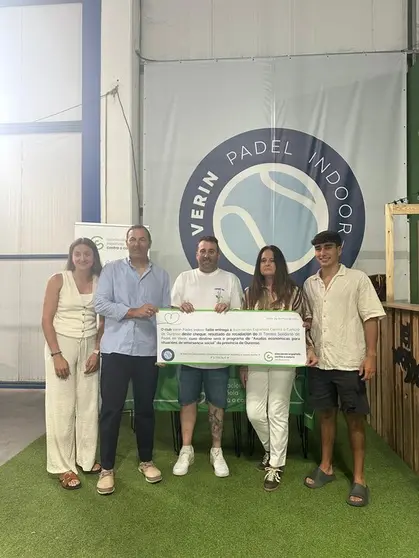 El torneo solidario de p&aacute;del cumpli&oacute; su tercera edici&oacute;n.