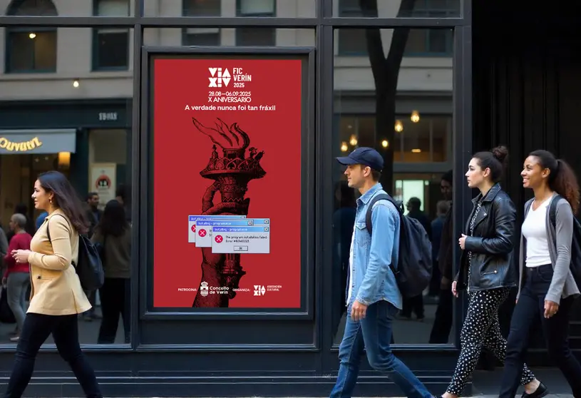 Cartel da d&eacute;cima edici&oacute;n do FIC de Ver&iacute;n.