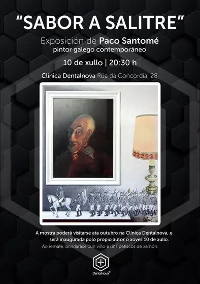 Exposici&oacute;n "Sabor a Salitre" de Paco Santom&eacute; en la Cl&iacute;nica Dentalnova Ourense.