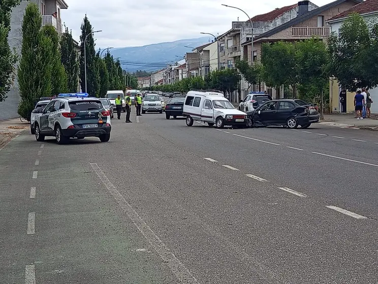 Varios agentes de la Guardia Civil impidieron que el pique entre ambos conductores fuese a m&aacute;s.