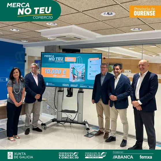 20250611 Merca no teu comercio Ourense, presentaci&oacute;n campa&ntilde;a