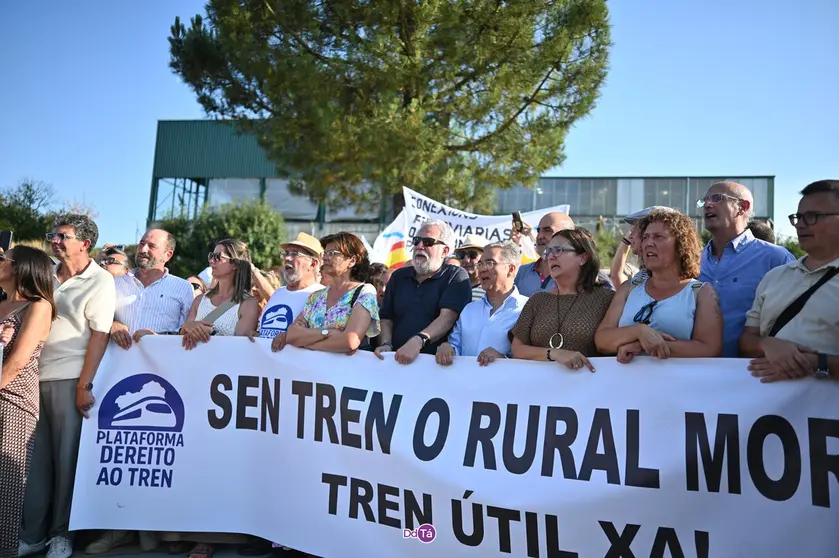 Imagen de la multitudinaria manifestaci&oacute;n del pasado mes de agosto. | FOTO: Noelia Caseiro.