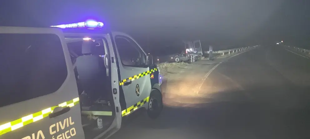20250811 Accidente tr&aacute;fico O&iacute;mbra moto, fallecido