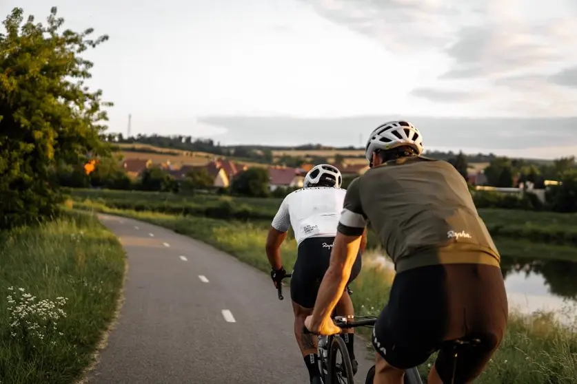 ciclistas, bicicleta, gran cami&ntilde;o