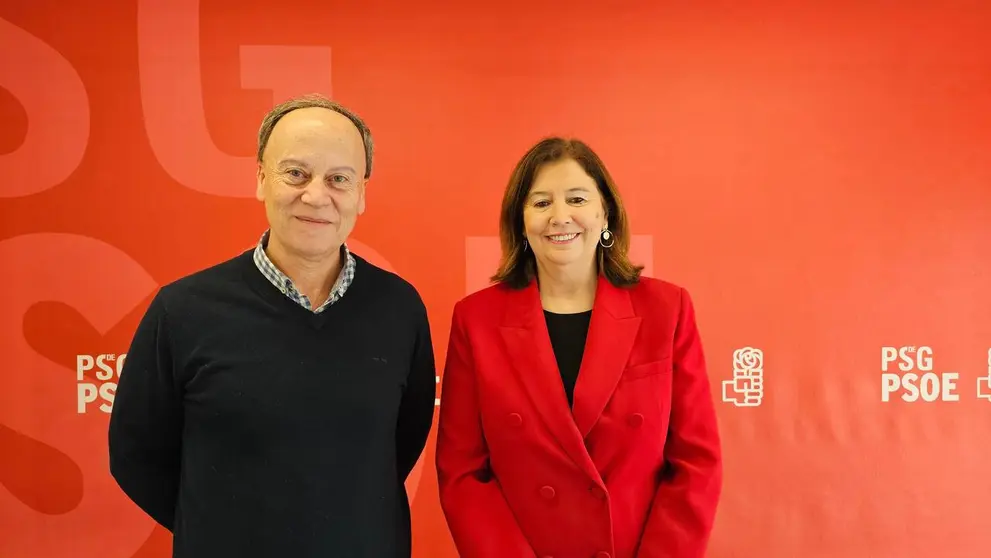 Rafael Rodr&iacute;guez Villarino y Marga Mart&iacute;n Rodr&iacute;guez PSdeG-PSOE