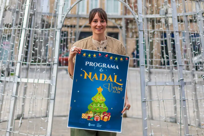 A concelleira de Cultura, a nacionalista Samanta Barreira.