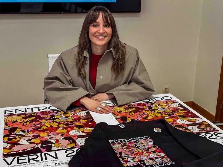 Samanta Barreira presenta la programaci&oacute;n del Entroido de Ver&iacute;n.