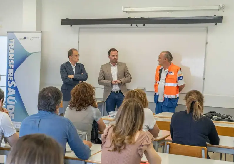 Profesionales sanitarios de Galicia y Portugal participan en las jornadas t&eacute;cnicas del proyecto europeo Transfiresa&uacute;de.
