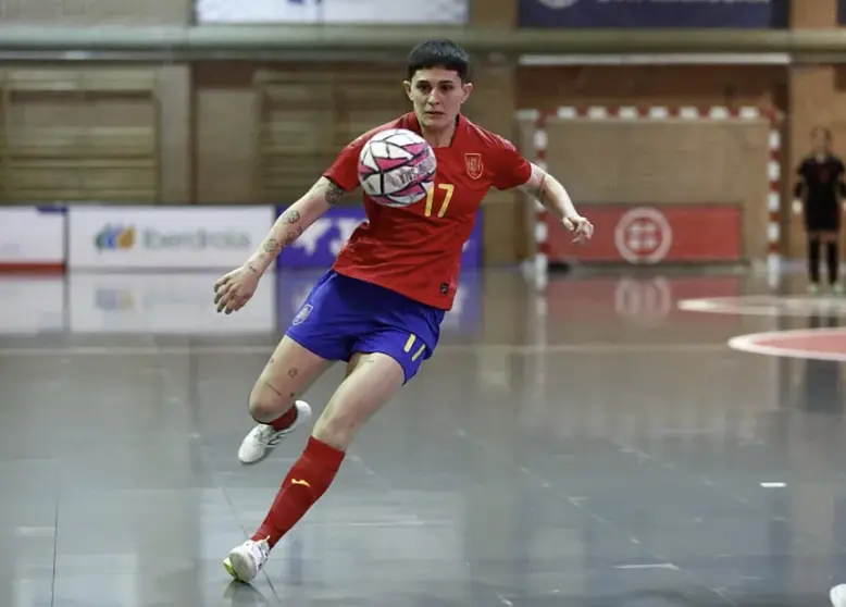 La futbolista Ant&iacute;a P&eacute;rez.