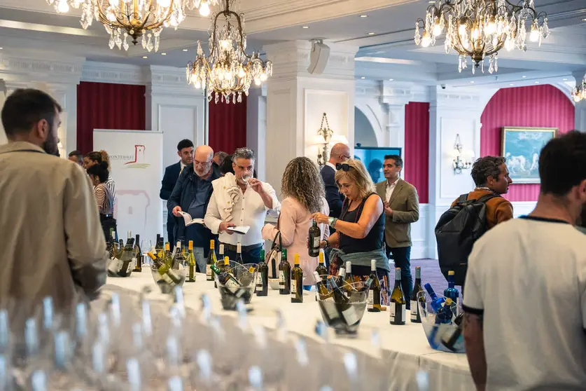 Profesionales del sector descubren los vinos de la D.O. Monterrei.